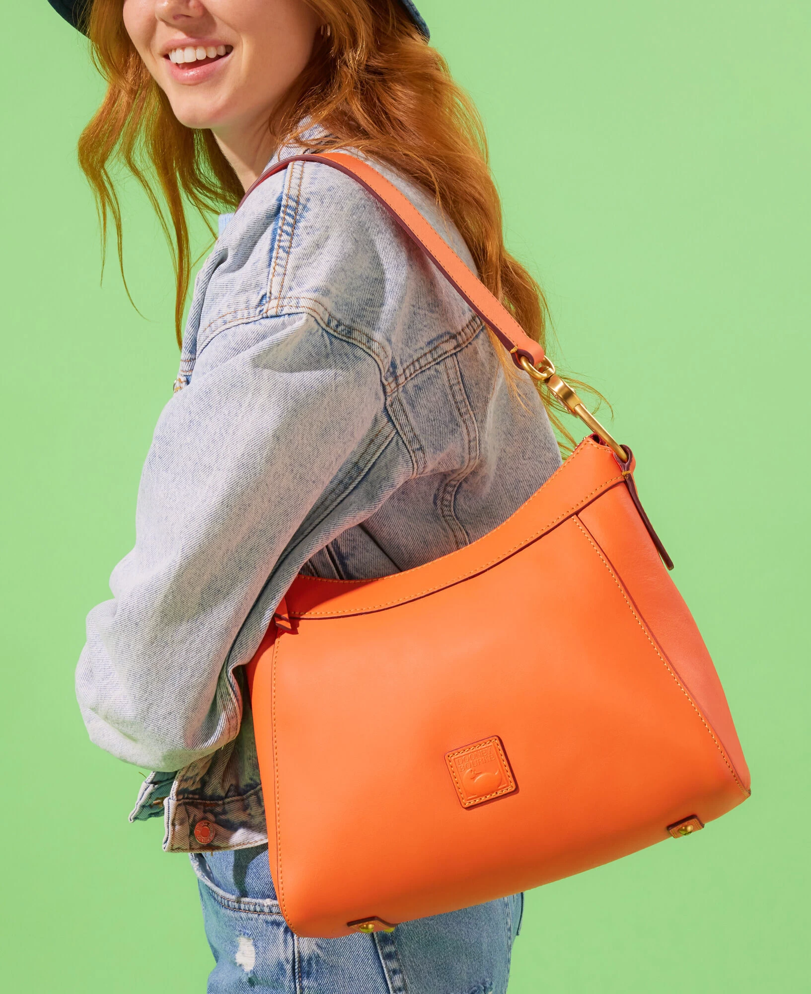 Florentine Large Cassidy Hobo Brown Tmoro 4 Florentine Large Cassidy Hobo Brown Tmoro - Image 2