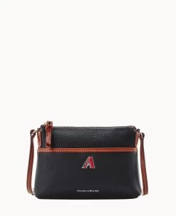 MLB Diamondbacks Ginger Crossbody DIAMONDBACKS -Online Sale Dooney & Bourke B0018G AWBLPATNDBAK 2