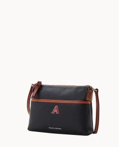 MLB Diamondbacks Ginger Crossbody DIAMONDBACKS -Online Sale Dooney & Bourke B0018G AWBLPATNDBAK ALT1