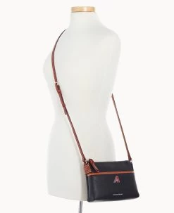 MLB Diamondbacks Ginger Crossbody DIAMONDBACKS -Online Sale Dooney & Bourke B0018G AWBLPATNDBAK ALT4 1