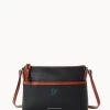 MLB Marlins Ginger Crossbody MARLINS -Online Sale Dooney & Bourke B0018G AWBLPATNMRLN