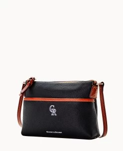 MLB Rockies Ginger Crossbody ROCKIES 12 MLB Rockies Ginger Crossbody ROCKIES -Online Sale Dooney & Bourke B0018G AWBLPATNROKI ALT1