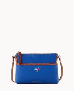 MLB Blue Jays Ginger Crossbody BLUE JAYS -Online Sale Dooney & Bourke B0018G AWBUPATNBJAY 1