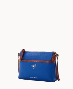 MLB Blue Jays Ginger Crossbody BLUE JAYS -Online Sale Dooney & Bourke B0018G AWBUPATNBJAY ALT1 1