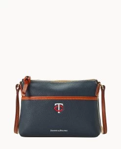 MLB Twins Ginger Crossbody TWINS -Online Sale Dooney & Bourke B0018G AWNVPATNTWNS 1