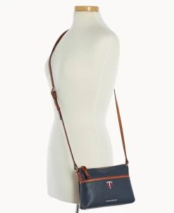 MLB Twins Ginger Crossbody TWINS -Online Sale Dooney & Bourke B0018G AWNVPATNTWNS ALT4