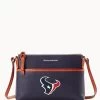 NFL Texans Ginger Crossbody TEXANS -Online Sale Dooney & Bourke B0018H AWNVPATNTEXA