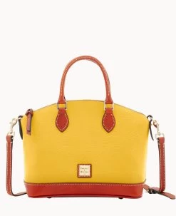 Pebble Grain Darcy Satchel Red -Online Sale Dooney & Bourke B0239G AWZJPATN