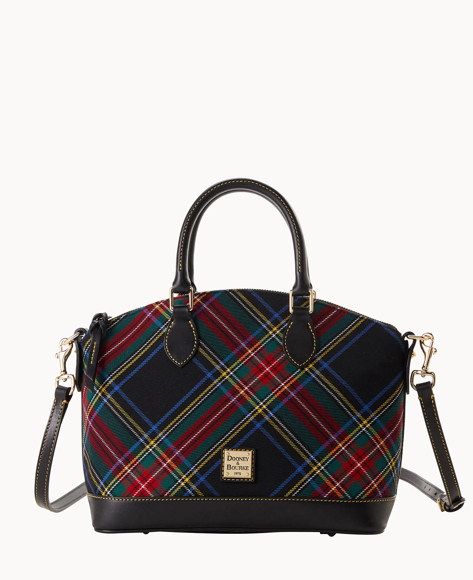 Tartan Darcy Satchel White 13 Tartan Darcy Satchel White - Image 11
