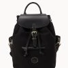 Nylon Small Allie Backpack Black Black 2 Nylon Small Allie Backpack Black Black -Online Sale Dooney & Bourke B0250G INBLPABL