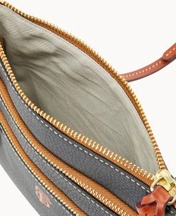 MLB Giants N S Triple Zip Crossbody GIANTS -Online Sale Dooney & Bourke B0298G AWBLPATNGINT ALT2