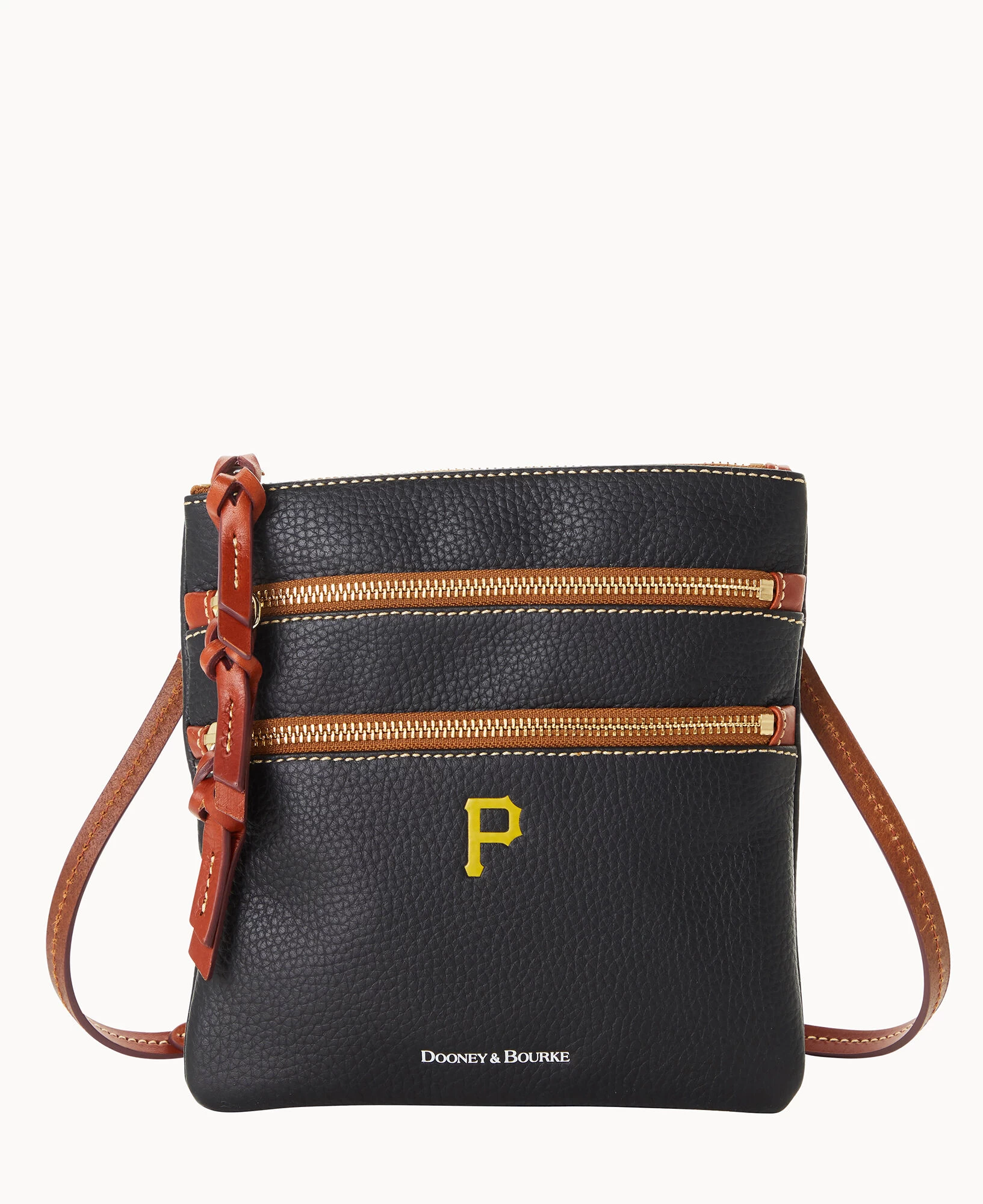 MLB Pirates N S Triple Zip Crossbody PIRATES 11 MLB Pirates N S Triple Zip Crossbody PIRATES - Image 9