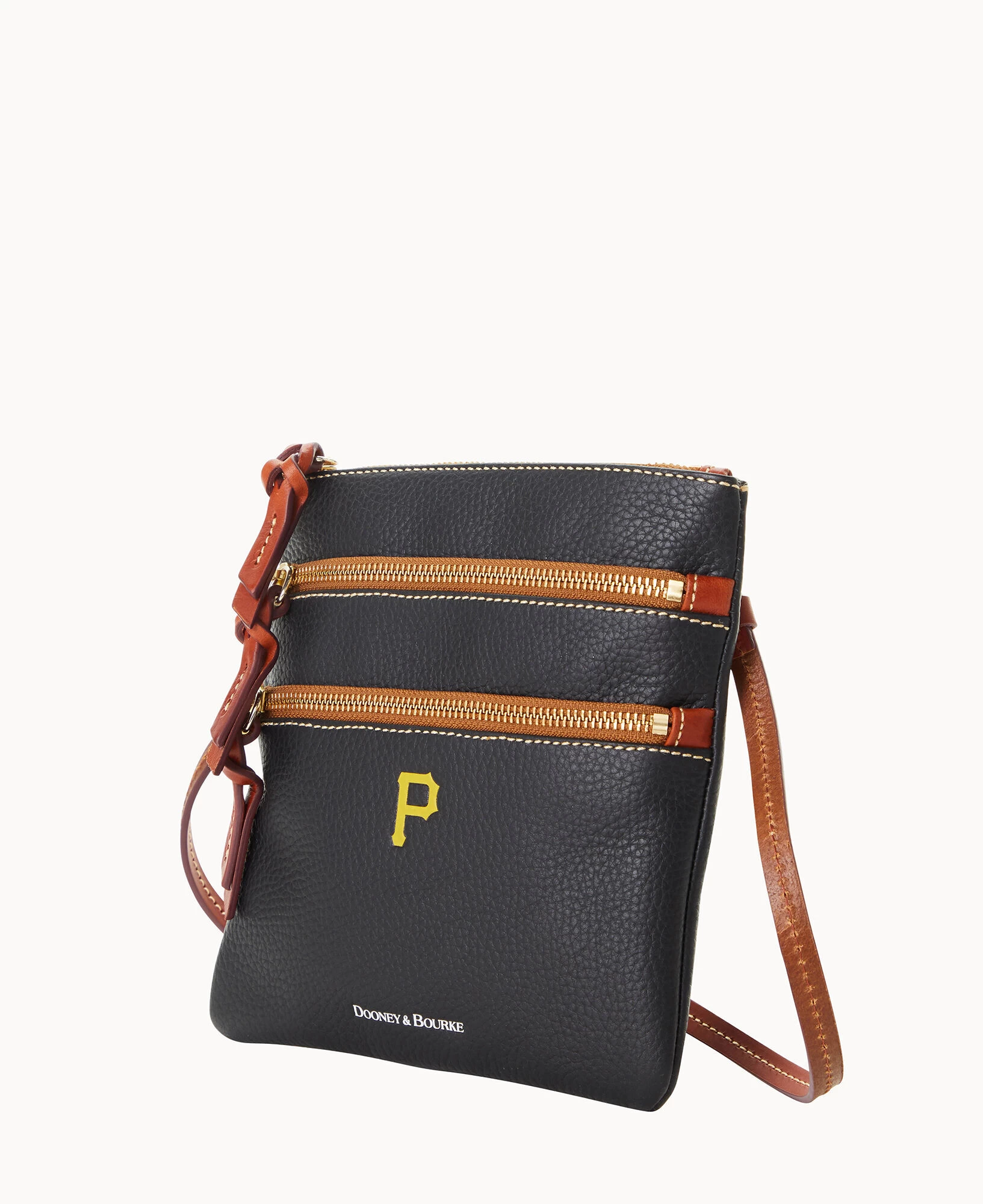 MLB Pirates N S Triple Zip Crossbody PIRATES 4 MLB Pirates N S Triple Zip Crossbody PIRATES - Image 2