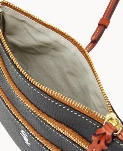 MLB White Sox N S Triple Zip Crossbody WHITE SOX -Online Sale Dooney & Bourke B0298G AWBLPATNWHSX ALT2 1