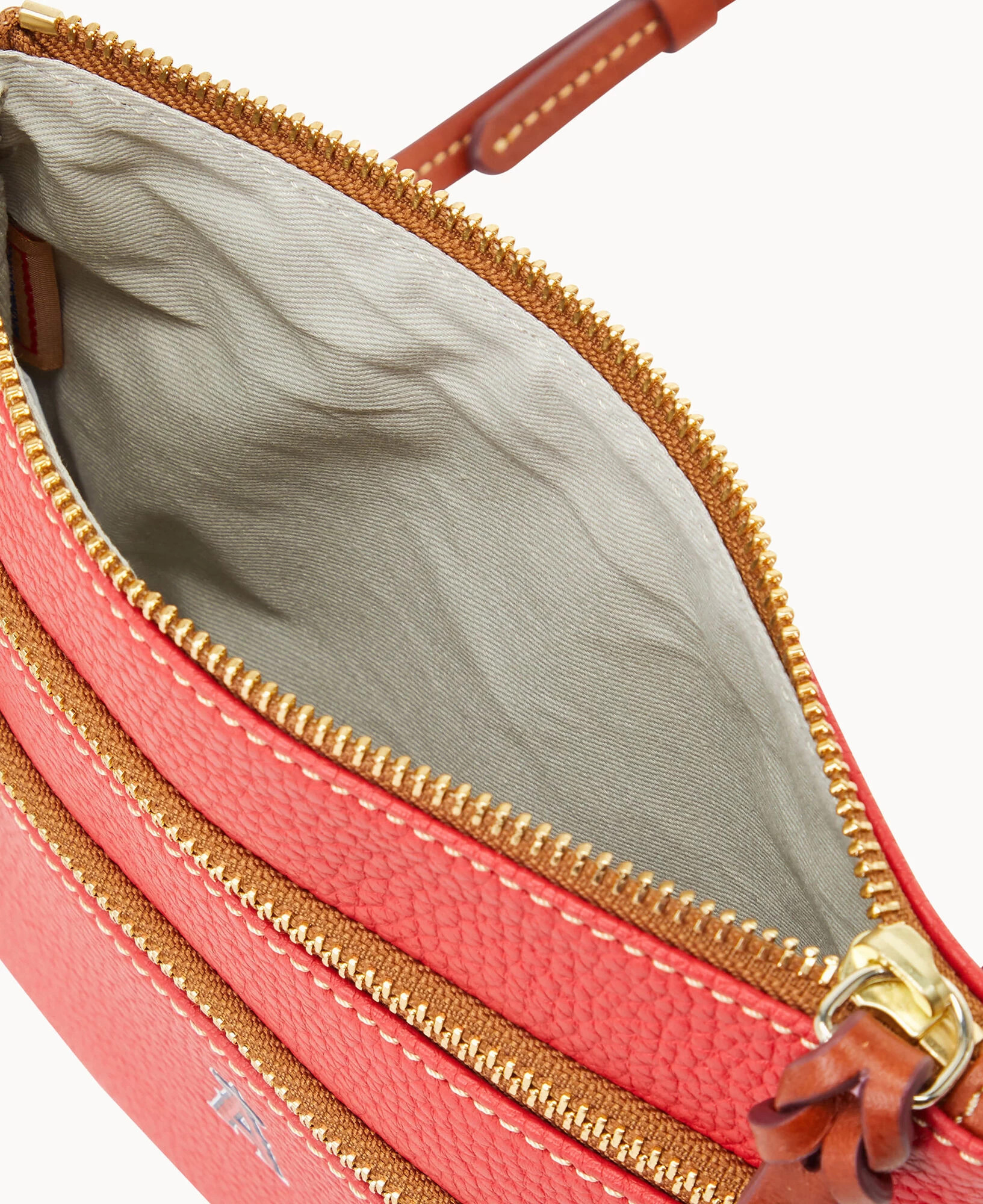 MLB Angels N S Triple Zip Crossbody ANGELS 5 MLB Angels N S Triple Zip Crossbody ANGELS - Image 3