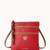 MLB Nationals N S Triple Zip Crossbody NATIONALS -Online Sale Dooney & Bourke B0298G AWRDPATNNTNL