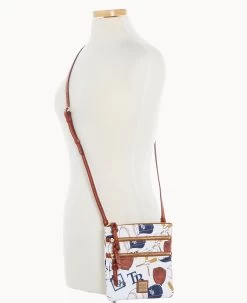 MLB Rays N S Triple Zip Crossbody RAYS -Online Sale Dooney & Bourke B0298G QUMWPATNRAYS ALT4