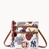 MLB Yankees N S Triple Zip Crossbody YANKEES 1 MLB Yankees N S Triple Zip Crossbody YANKEES -Online Sale Dooney & Bourke B0298G QUMWPATNYANK