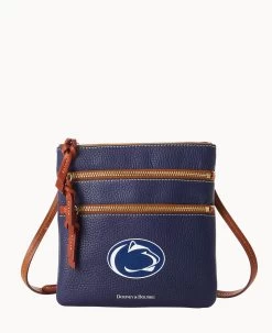 Collegiate Penn State University Triple Zip Crossbody PENN STATE