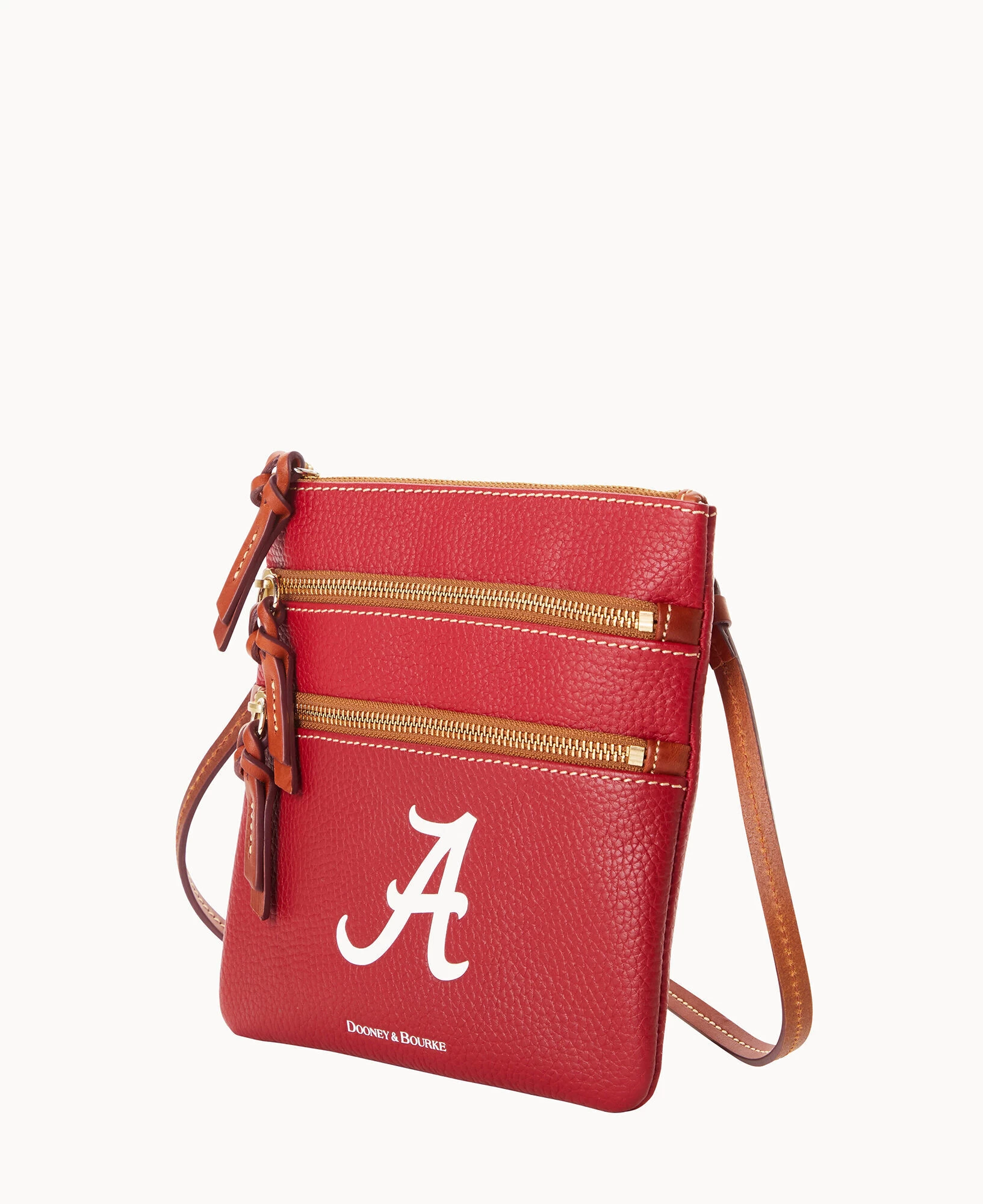 Collegiate University Of Alabama Triple Zip Crossbody U OF ALABAMA 4 Collegiate University Of Alabama Triple Zip Crossbody U OF ALABAMA - Image 2