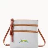 NFL Chargers Triple Zip Crossbody CHARGERS 1 NFL Chargers Triple Zip Crossbody CHARGERS -Online Sale Dooney & Bourke B0298H AWSVPATNCHGR