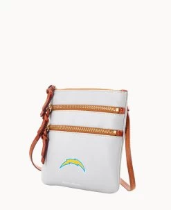 NFL Chargers Triple Zip Crossbody CHARGERS 12 NFL Chargers Triple Zip Crossbody CHARGERS -Online Sale Dooney & Bourke B0298H AWSVPATNCHGR ALT1