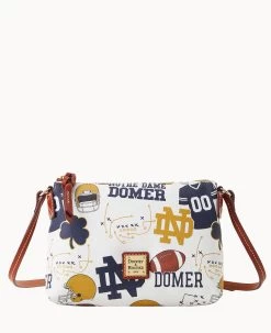 Collegiate University Of Notre Dame Crossbody Pouchette NOTRE DAME