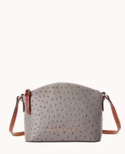 Ostrich Ruby Crossbody Black -Online Sale Dooney & Bourke B0367G OTGYPATN0002