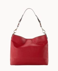 Pebble Grain Extra Large Courtney Sac Red -Online Sale Dooney & Bourke B0473G AWRDPATN ALT3
