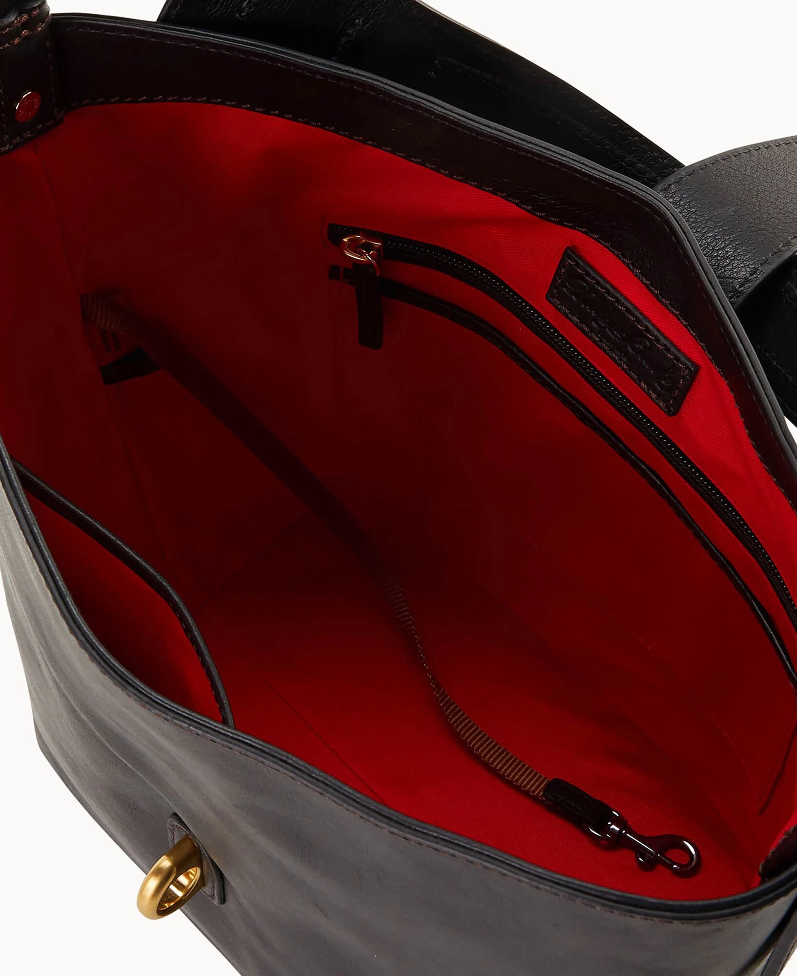 Florentine Lily Bucket Black Black 9 Florentine Lily Bucket Black Black - Image 7