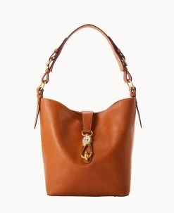 Florentine Lily Bucket Black Black 28 Florentine Lily Bucket Black Black -Online Sale Dooney & Bourke B0546D SCNASCNA