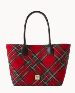 Tartan Small Russel Red 21 Tartan Small Russel Red -Online Sale Dooney & Bourke B0567G TTRDPABL 1