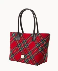 Tartan Small Russel Red 22 Tartan Small Russel Red -Online Sale Dooney & Bourke B0567G TTRDPABL ALT1 1