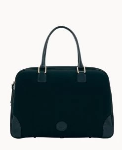 Getaway Cabriolet Bowler Duffle Dark Grey 27 Getaway Cabriolet Bowler Duffle Dark Grey -Online Sale Dooney & Bourke B0581G CBBLPABL