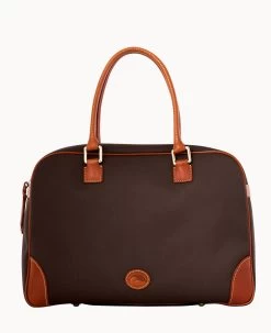 Getaway Cabriolet Bowler Duffle Dark Grey 30 Getaway Cabriolet Bowler Duffle Dark Grey -Online Sale Dooney & Bourke B0581G CBBNPATNQ000