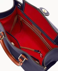 Pebble Grain Janine Midnight Blue -Online Sale Dooney & Bourke B0731G AWMDPATN ALT2 1