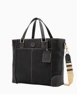 Pebble Grain Newport Tote Black 20 Pebble Grain Newport Tote Black -Online Sale Dooney & Bourke B0735G P1BLPABL ALT1 1