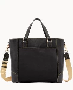 Pebble Grain Newport Tote Black 17 Pebble Grain Newport Tote Black -Online Sale Dooney & Bourke B0735G P1BLPABL ALT3