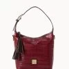 Oakdale Paige Crossbody Wine -Online Sale Dooney & Bourke B0780G 1CWNPABM