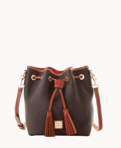 Pebble Grain Aimee Crossbody Red -Online Sale Dooney & Bourke B0783G AWBMPATN