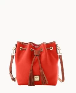 Pebble Grain Aimee Crossbody Red -Online Sale Dooney & Bourke B0783G AWGEPATN