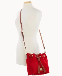 Pebble Grain Aimee Crossbody Red -Online Sale Dooney & Bourke B0783G AWRDPATN ALT4 1