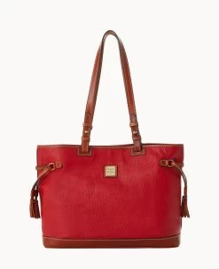 Pebble Grain Double Strap Tassel Bag Black Black -Online Sale Dooney & Bourke B0872G AWRDPATN