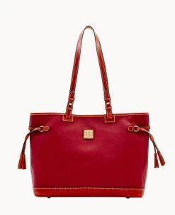 Pebble Grain Double Strap Tassel Bag Black Black -Online Sale Dooney & Bourke B0872G AWWNPATN