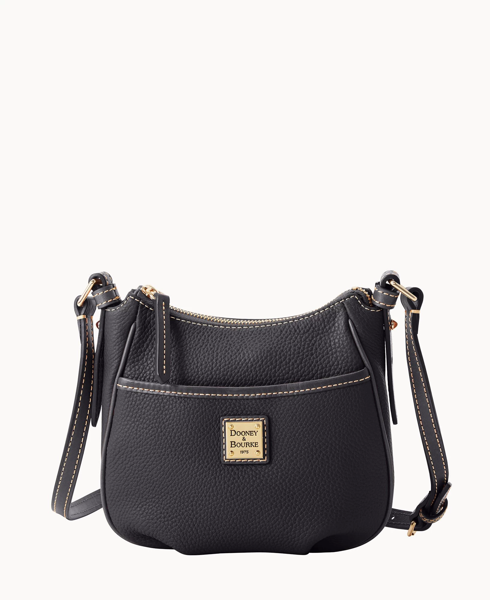 Pebble Grain Margo Crossbody Black Black 8 Pebble Grain Margo Crossbody Black Black - Image 6