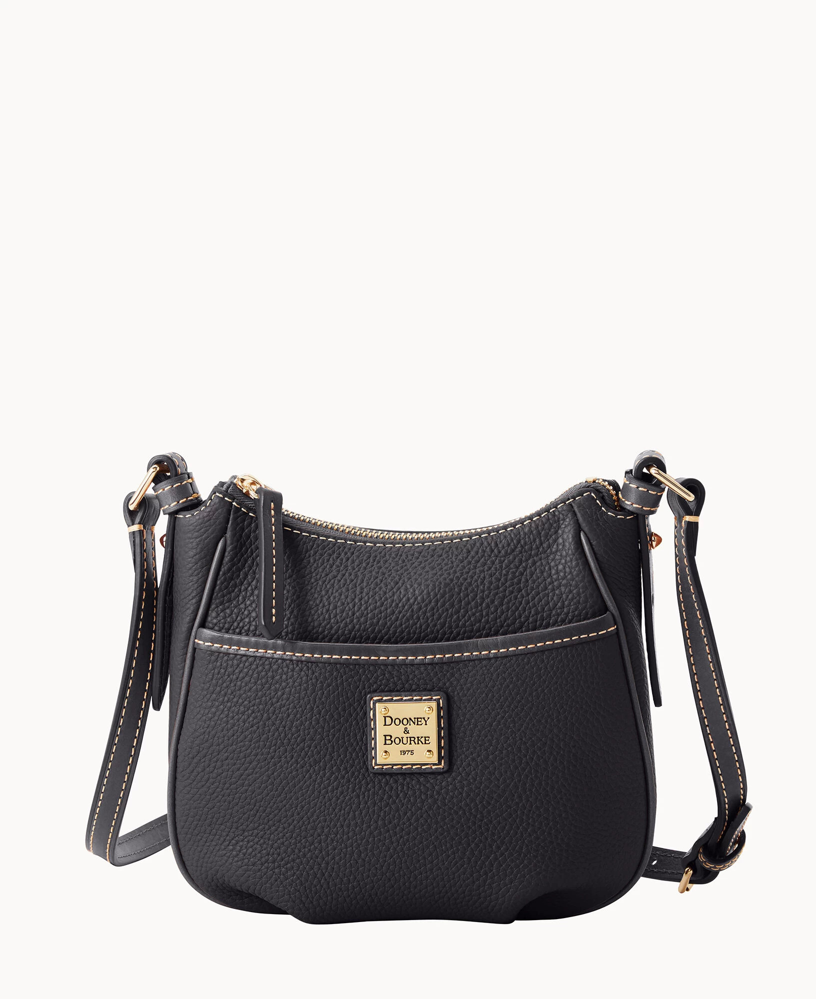 Pebble Grain Margo Crossbody Black Black 13 Pebble Grain Margo Crossbody Black Black - Image 11