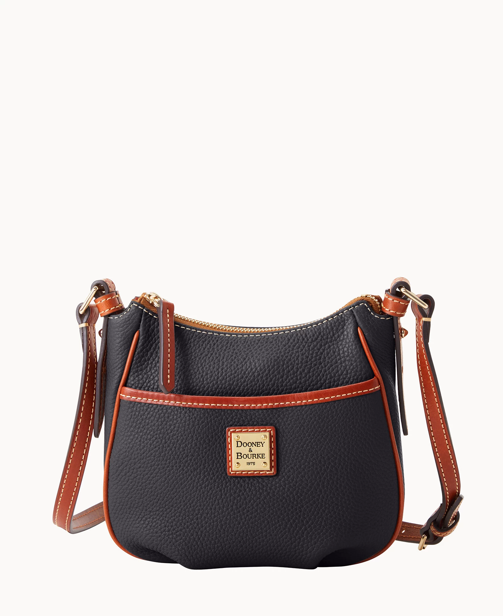 Pebble Grain Margo Crossbody Black Black 15 Pebble Grain Margo Crossbody Black Black - Image 13