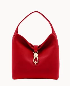 Belvedere Logo Lock Shoulder Bag Brown Tmoro -Online Sale Dooney & Bourke B0882G BJRDBJRD