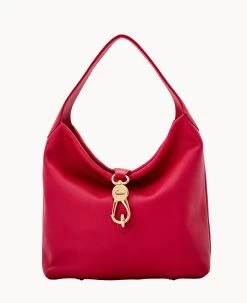 Belvedere Logo Lock Shoulder Bag Brown Tmoro -Online Sale Dooney & Bourke B0882G BJWZBJWZ