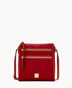 Pebble Grain Large Peyton Triple Zip Black -Online Sale Dooney & Bourke B0888G AWCBPATN